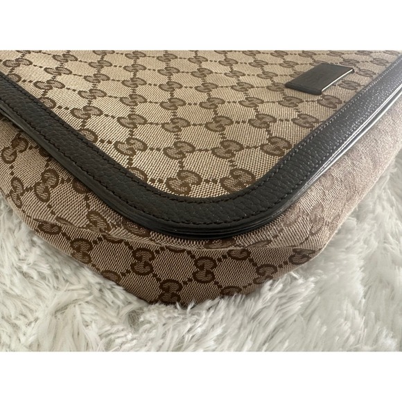 Gucci GG 449171 canvas flap messenger bag - Picture 6 of 16